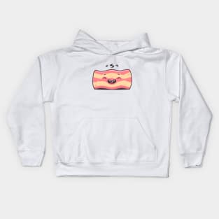 Kawaii Bacon Kids Hoodie